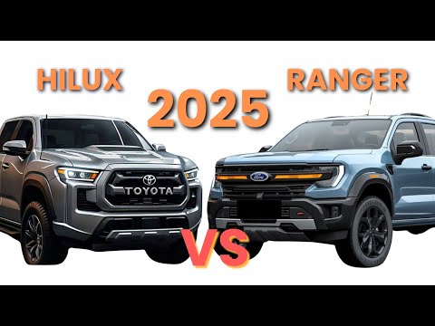 2025 Ford Ranger VS 2025 Toyota Hilux Revo