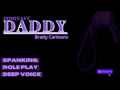 Dominant Daddy Spanking ASMR for watching Cartoons [Deep Voice][Roleplay][Boyfriend ASMR]