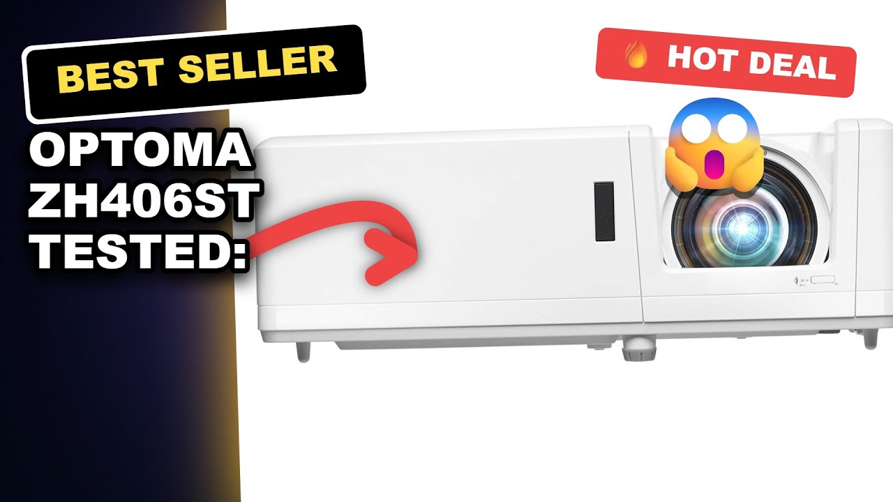 Optoma ZH406ST Tested: Short Throw Projector with 4200 Lumens