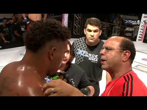 X FORCE MMA 6 - Luta 7 - 11/11/2017 - WANDERSON SAMIRAI VS THIAGO BIG MONSTER