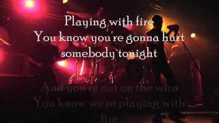 Playing with Fire - Brandon Flowers (Lyrics)