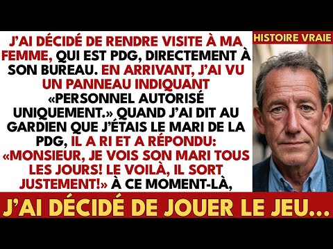 I decided to surprise my CEO wife at work, but the sign at the entrance said…