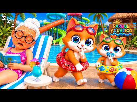 Fuimos al PARQUE ACUÁTICO en SECRETO!