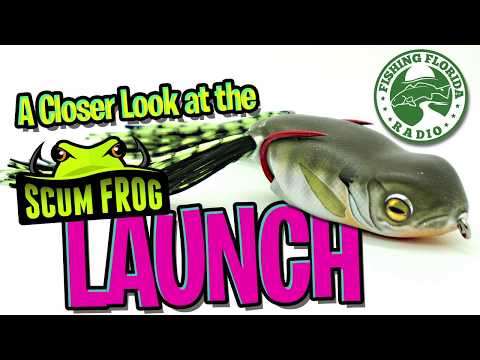 A Closer Look at the NEW SCUM FROG LAUNCH - Topwater Bass Fishing Lure