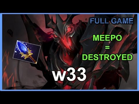 w33 Shadow Fiend | Aghanim's Scepter | Full Game