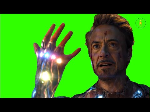 Avengers Endgame "I am iron man" Green screen