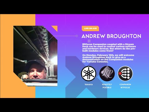 AV Tech Talks 032 - Bitfocus Companion & Yamaha Consoles