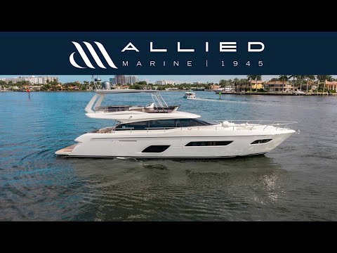 Ferretti Yachts 550 video