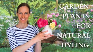 6 Garden Plants you can Use for Natural Dyeing