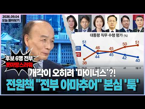 [시사격돌] 개각이 오히려 '마이너스'?!... 전원책 