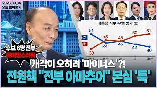 [시사격돌] 개각이 오히려 '마이너스'?!... 전원책 "전부 아마추어" 본심 '툭'