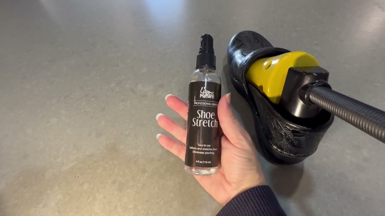 No more pain! The shoe stretching hack you NEED! #amazonfinds #shoes #hack
