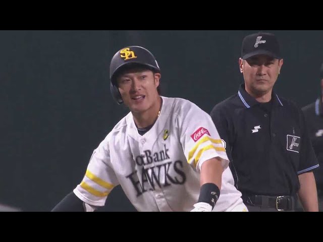 【3回裏】3試合連続打点!! ホークス・柳田悠岐 タイムリー2ベースヒットで本日マルチ安打!! 2022年5月11日 福岡ソフトバンクホークス 対 埼玉西武ライオンズ