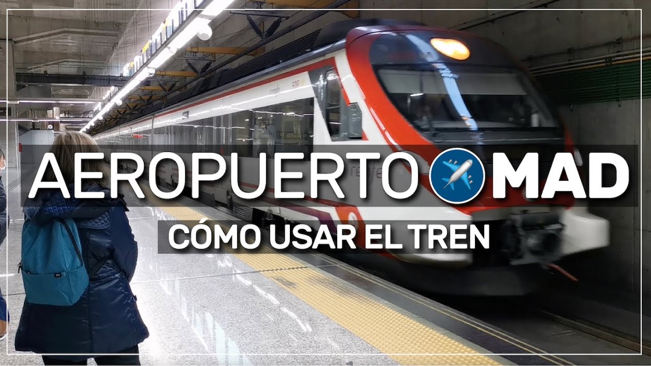 ?? el tren del aeropuerto de MADRID | paso a paso #139