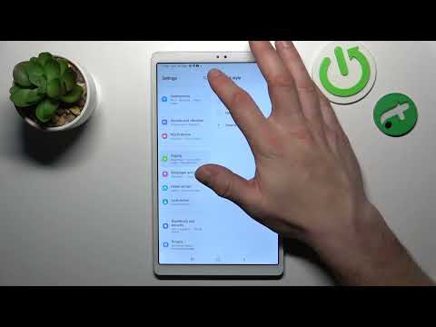 How to Operate all Display Options in Samsung Galaxy Tab A7 Lite – Access Font Options