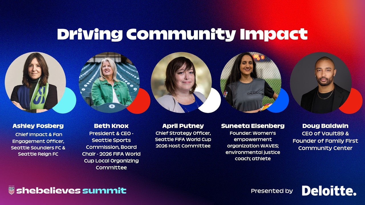 Investing in the Grassroots | Building Community Through Sport | shebelieves summit 2026