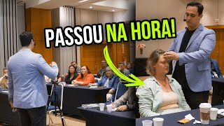 Especialista tira dor de cabeça com Hipnose em menos de 5 minutos | Lucas Naves