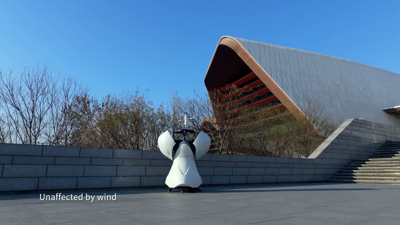 AETHERLAND autonomous AI drone in flight for real-world operations