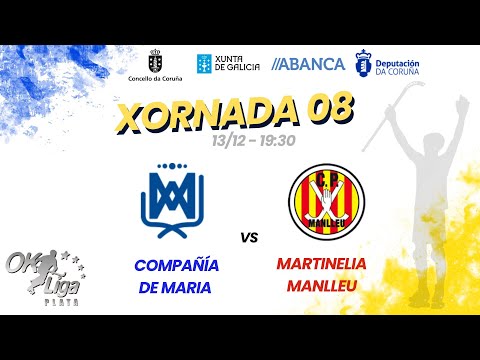 🎥​ OK PLATA: CDM  Hockey patines vs CP MANLLEU  J08 13/12/2025