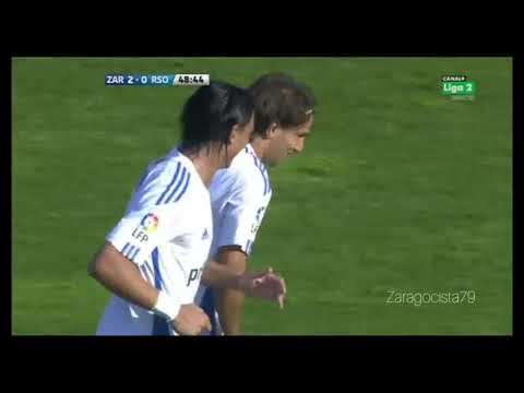 Gol de Helder Postiga ⚽️ | Real Zaragoza - Real Sociedad | 2011-12 | + Sonido Carrusel Deportivo