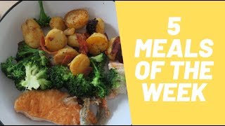 5 MEALS OF THE WEEK | QUICK & EASY