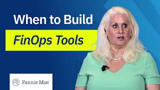 When Building FinOps Tooling Finally Makes Sense (Fannie Mae)