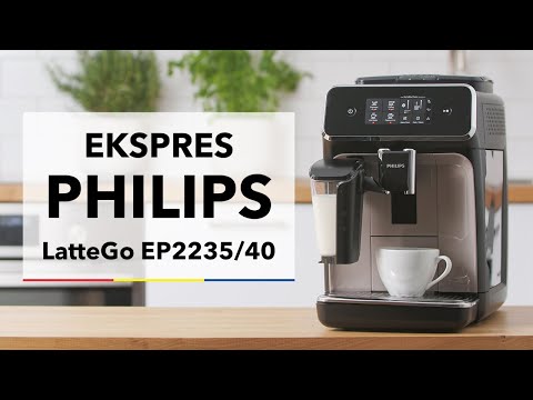 Kavos aparatas Philips Series 2200 automatinis espreso, Juodos spalvos