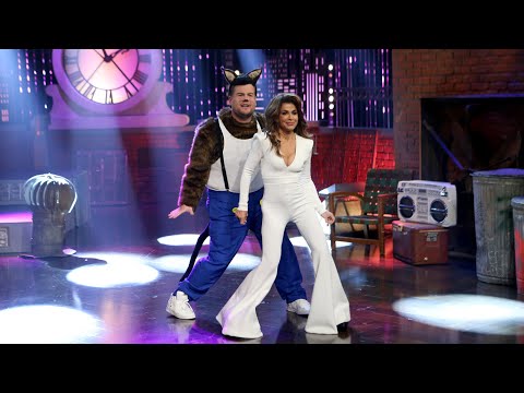 [Remastered 4K] Paula Abdul and James Corden -"Opposites Attract" (The Late Late Show)