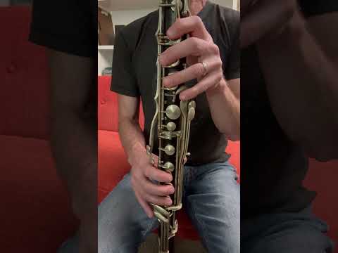 Buffet Crampon bass clarinet 1954 - Grenadilla Wood image 24