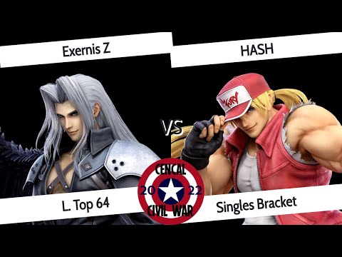 CenCal Civil War 2022 - Loser's Top 64 - Exernis Z (Sephiroth) vs H A S H (Terry)