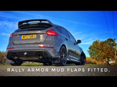 I fitted some Rally Armor mud flaps to my Focus RS.