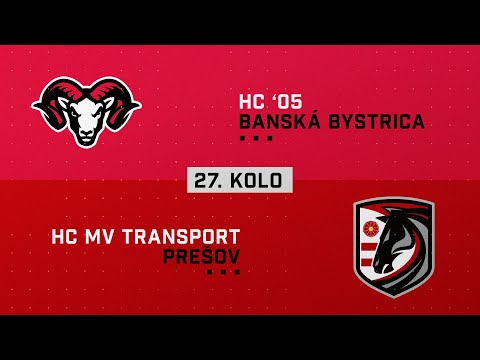 27.kolo HC 05 Banská Bystrica - HC MV Transport Prešov HIGHLIGHTS