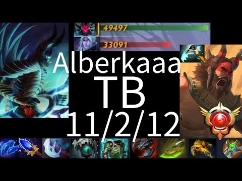 Alberkaaa Terrorblade vs Tiny, DR, Beasmaster, Rubick, Undying - dota2