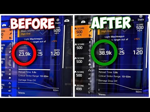 HOW TO INCREASE YOUR WEAPON DAMAGE AND HOW IT WORKS IN THE DIVISION 2