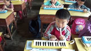 江西宜春北溪小学校ピアニカ