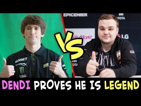 DENDI shows why he is still worthy — Queen of Pain vs NOONE