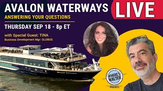 LIVE Q&A: Discover Avalon Waterways: #1 River Cruise Line. Sept 18, 8p ET
