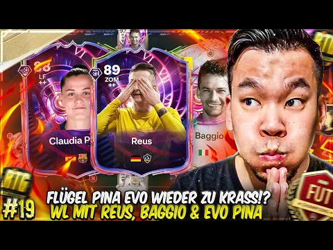 IS THE NEW PINA EVO WING WORTH IT!? 🤔 WL WITH REUS, BAGGIO & PINA EVO 🔥🔥EAFC 26 PS5 RTG EPISODE 19