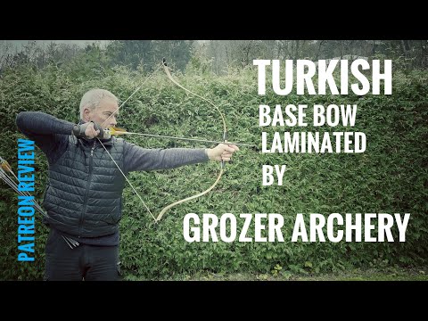 Turkish base laminated Bow by Grozer Archery - Patreon Review