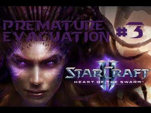 Starcraft II - Heart of the Swarm Mastery Achievement Part #3 "Premature Evacuation"