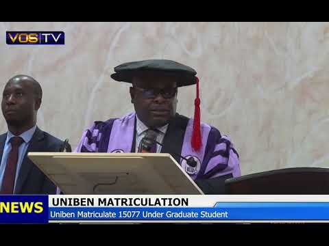 UNIBEN Matriculate 15077 Under Graduate Students