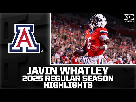 Javin Whatley Regular Season Highlights | 2025 Big 12 Football