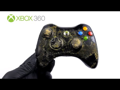 Restoring the Original Xbox 360 Controller Retro Console Restoration & Repair - ASMR