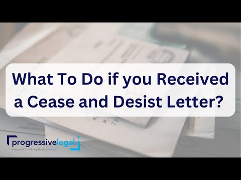 What To Do If You Receive A Cease And Desist Letter?