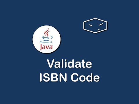 validate isbn code in java