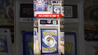 Full video on the channel! PSA was NOT kind on this one! #pokemon #pokemoncards #psa #fyp #pokémon