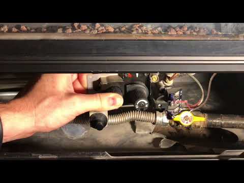 How to LIGHT a Gas FIREPLACE