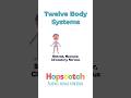 Twelve Body Systems- Science Songs for Kids #hopscotchsongs #learnwithme #anatomy #kidssong #learn
