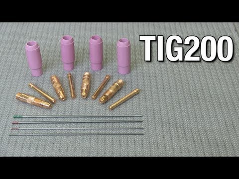 Welding - TIG Welder Replacement Parts & Consumables Kit from Eastwood