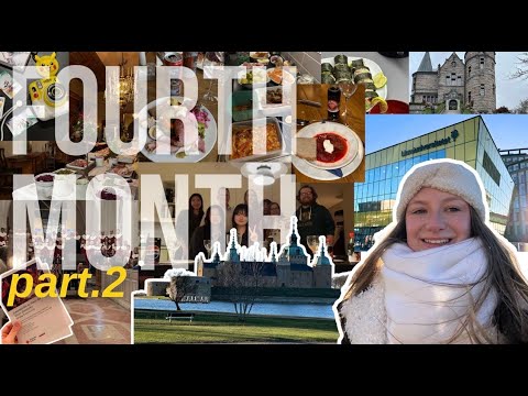 #12 FOURTH MONTH IN SWEDEN | Christmas Potluck | Bach at the Cathedral | Julbord | Kalmar Castle